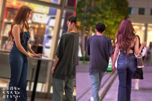 長身スレンダー美女ひまりが他人棒でイキ乱れるNTR中出しセックス
