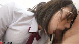 涼森れむ 図書館の奥で顔射！ねっちょり中出し