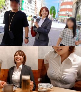 あず 童顔Fカップ巨乳OLの濃厚3Pセックス