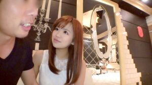 ラブホレンタルカメラ流出、まこの上向き美乳とご奉仕SEX