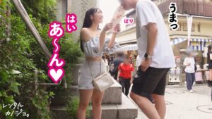 レンタル彼女りえの初撮り！江ノ島デートから濃厚SEX