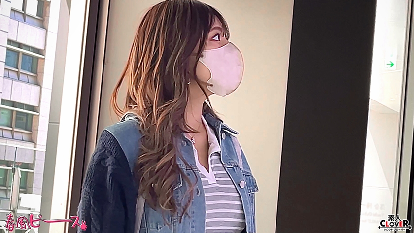 最高フォルムギャル春風ピース！腹出しファッション美女サンプル画像2